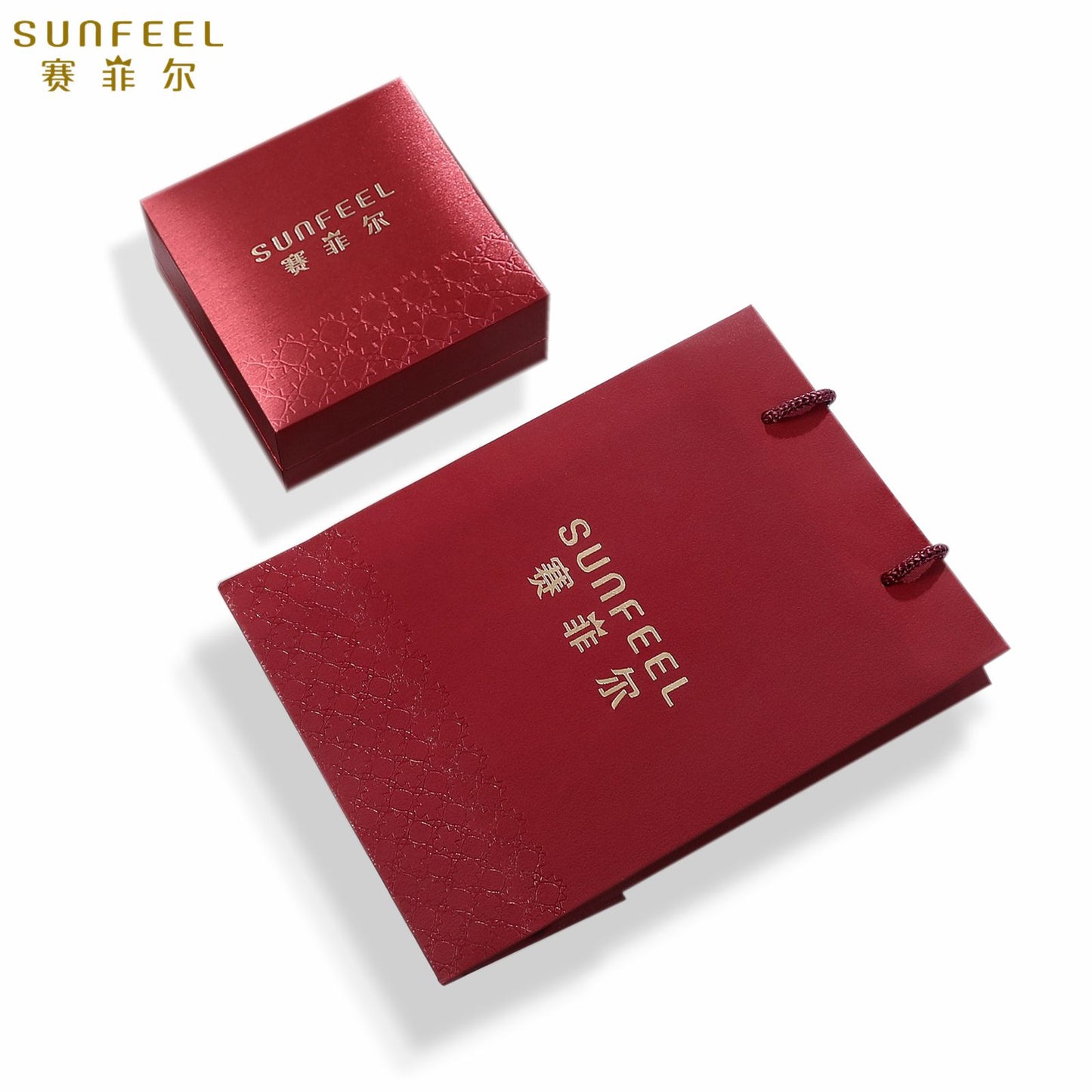 SUNFEEL 24K Gold Enamel Blessing Charm Pendant for Bracelet