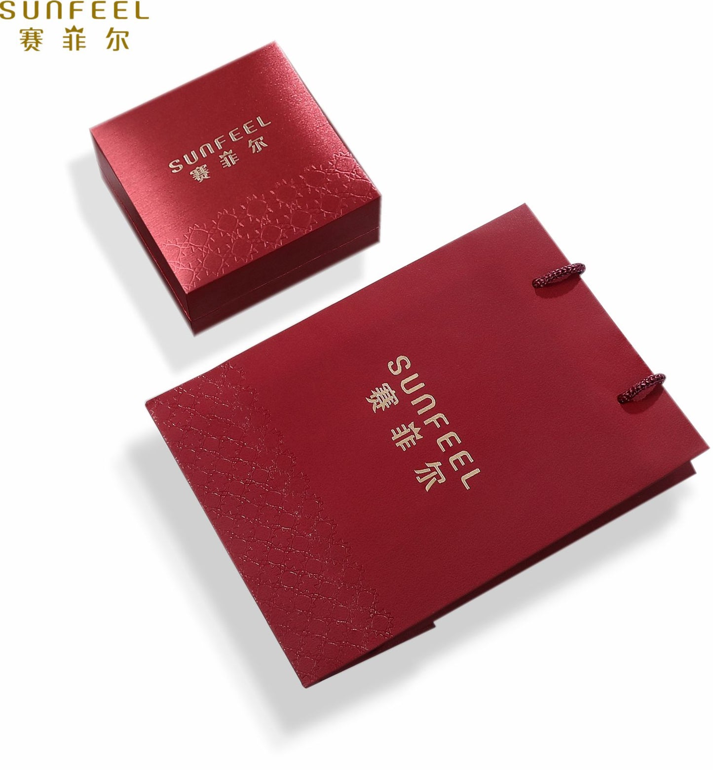 SUNFEEL 24K Gold Butterfly Ring Dainty Real Solid Yellow Gold Ring Stacking Jewelry Gifts for Women