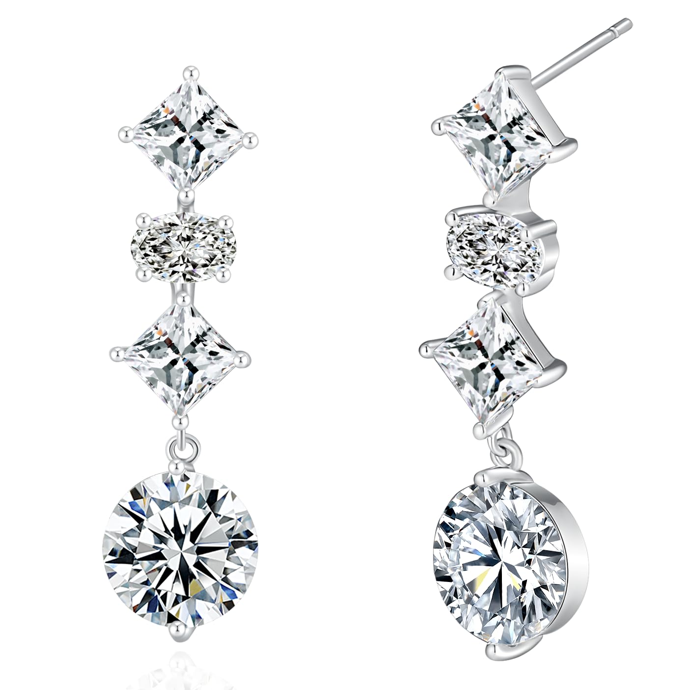 925 sterling silver earrings and necklace