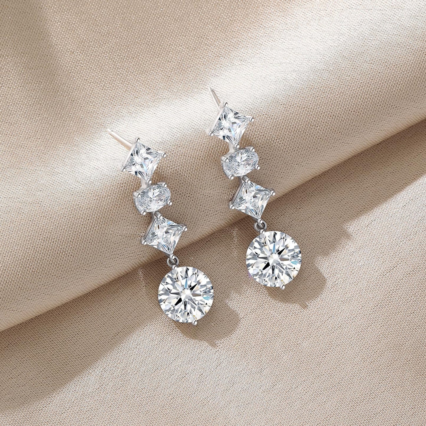 925 sterling silver earrings and necklace