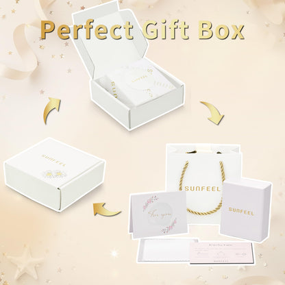 SUNFEEL Real Freshwater Pearl Necklaces for Women, Single Pearl Pendant Sterling Silver Necklace Cubic Zirconia Inlaid, Gifts for Mother, Wife, Girlfriend, Anniversary, Valentine's Day, Birthday