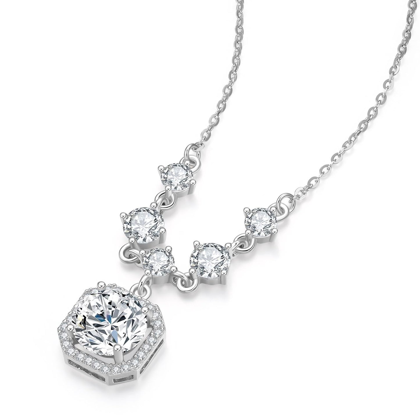 925 sterling silver earrings and necklace