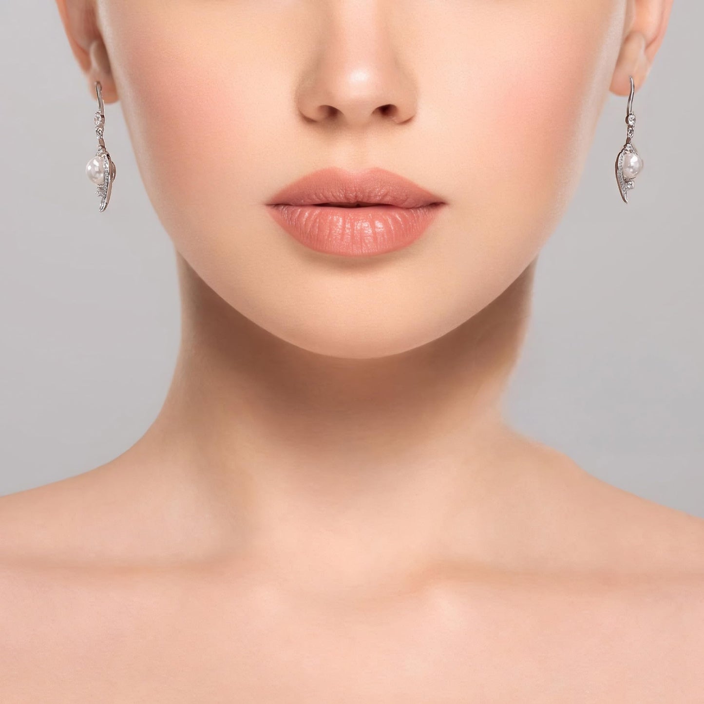 SUNFEEL Pearl Earrings for Women Trendy 925 Sterling Silver 14K Gold Plated Earring Hypoallergenic Pearl Drop Earrings Dangle Earrings Jewelry Gifts for Wife Girlfriend Bridesmaids Bridal Prom Wedding